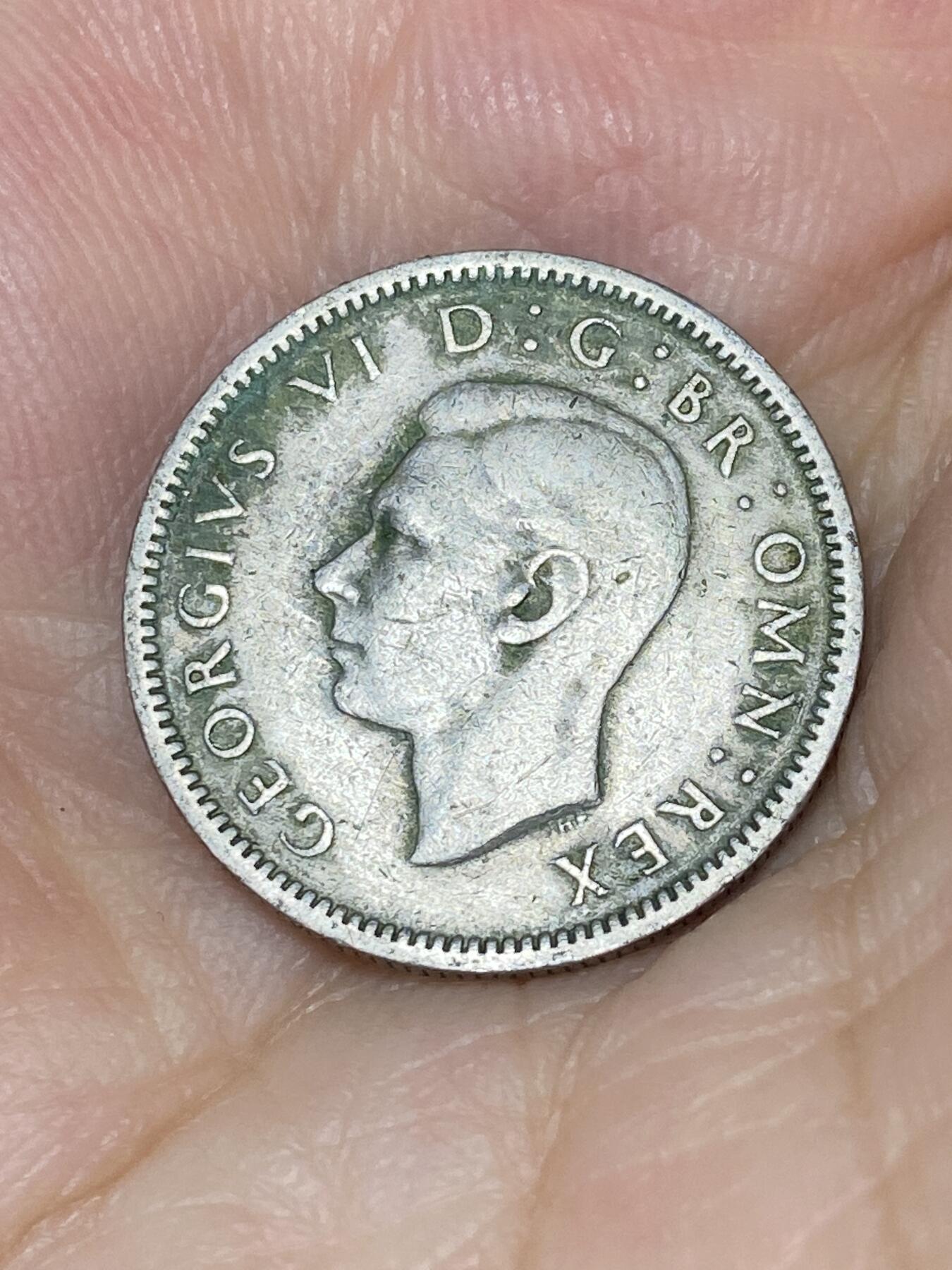 2025年第七十六场(总第一百零二场）外国好品散币(免佣金) 英国🇬🇧1948年6便士(乔治六世第二版，关门年仅发行2年)