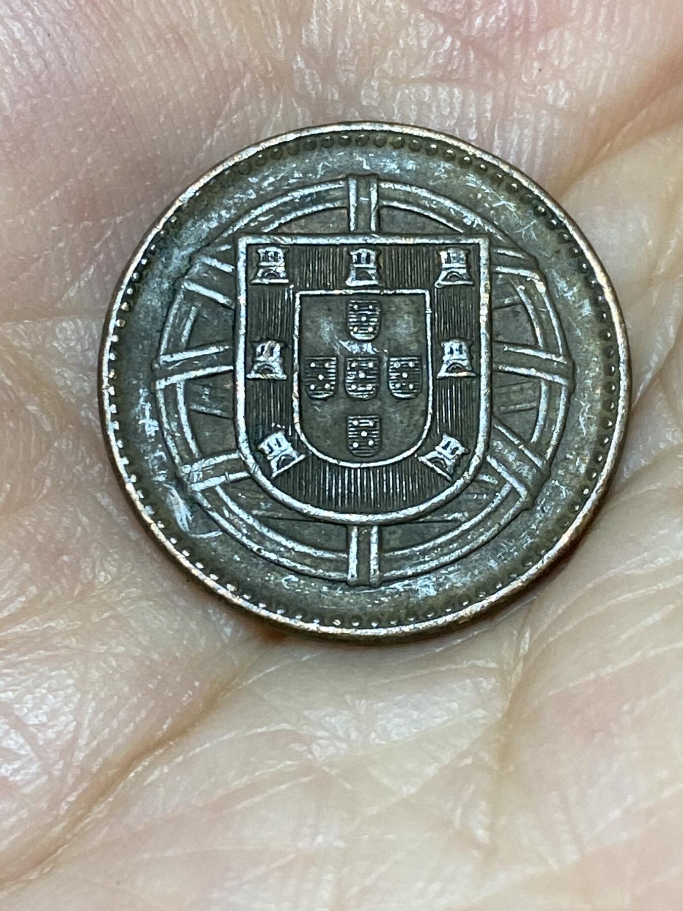 2025年第七十六场(总第一百零二场）外国好品散币(免佣金) 少见–葡萄牙🇵🇹1920年1分 (共和国时期第二套最小面值)