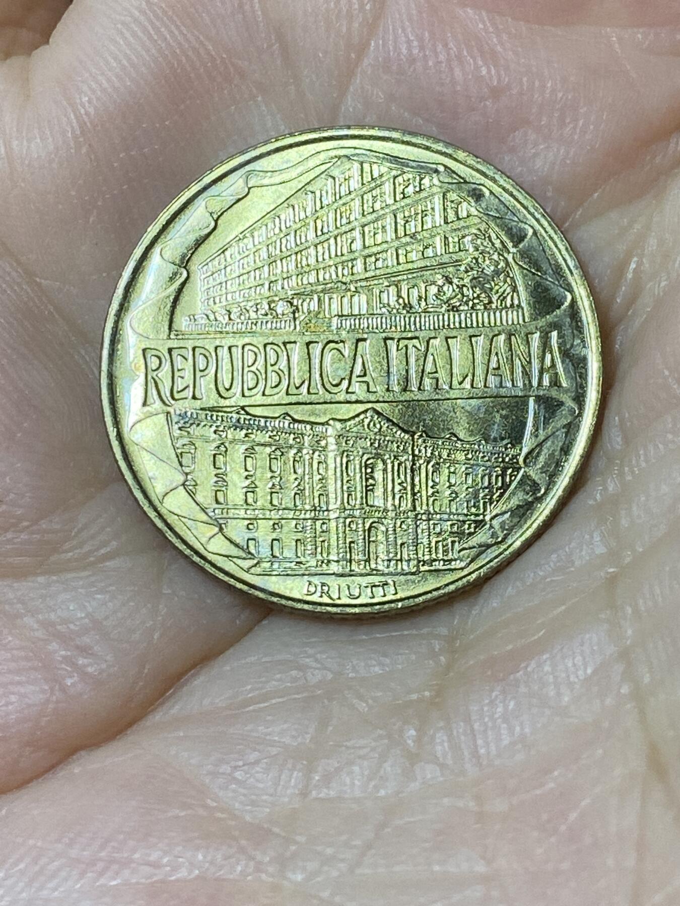 2025年第七十六场(总第一百零二场）外国好品散币(免佣金) 好品–意大利🇮🇹1996单年份200里拉(菲南扎金融卫队学院成立100周年纪念币)