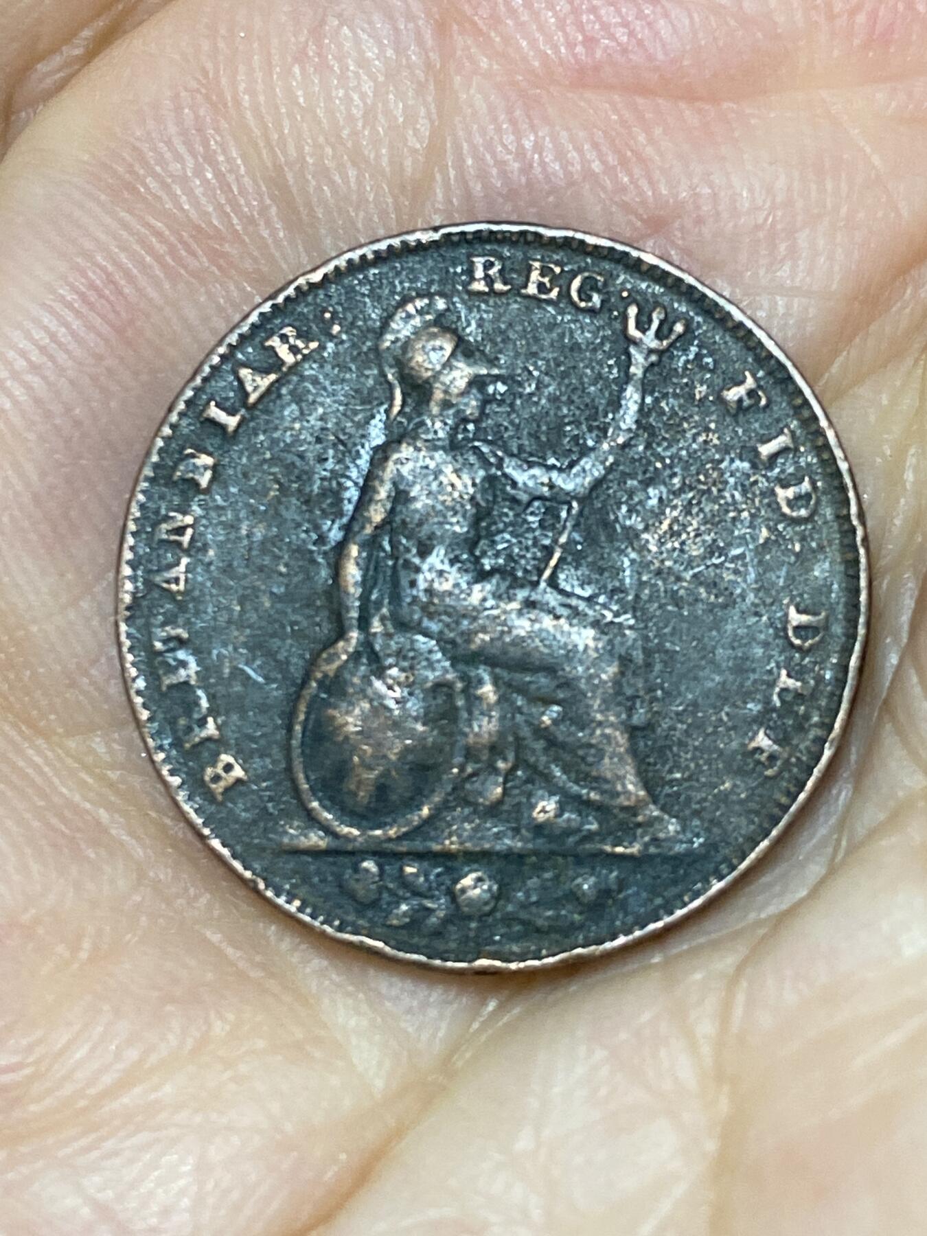 2025年第七十六场(总第一百零二场）外国好品散币(免佣金) 稀少–英国🇬🇧1845年1法新(维多利亚女王青年)