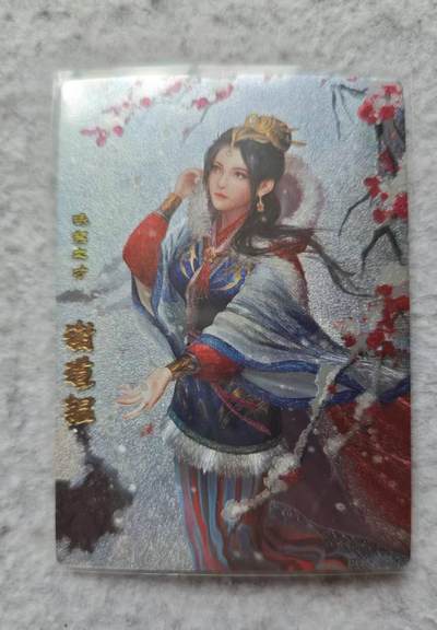 龙虎卡牌第四十九场 （无佣金，满120包邮，欢迎送拍，摩点开车） - 粗闪卡 卡玩帕克 神州群英志 谢道韫