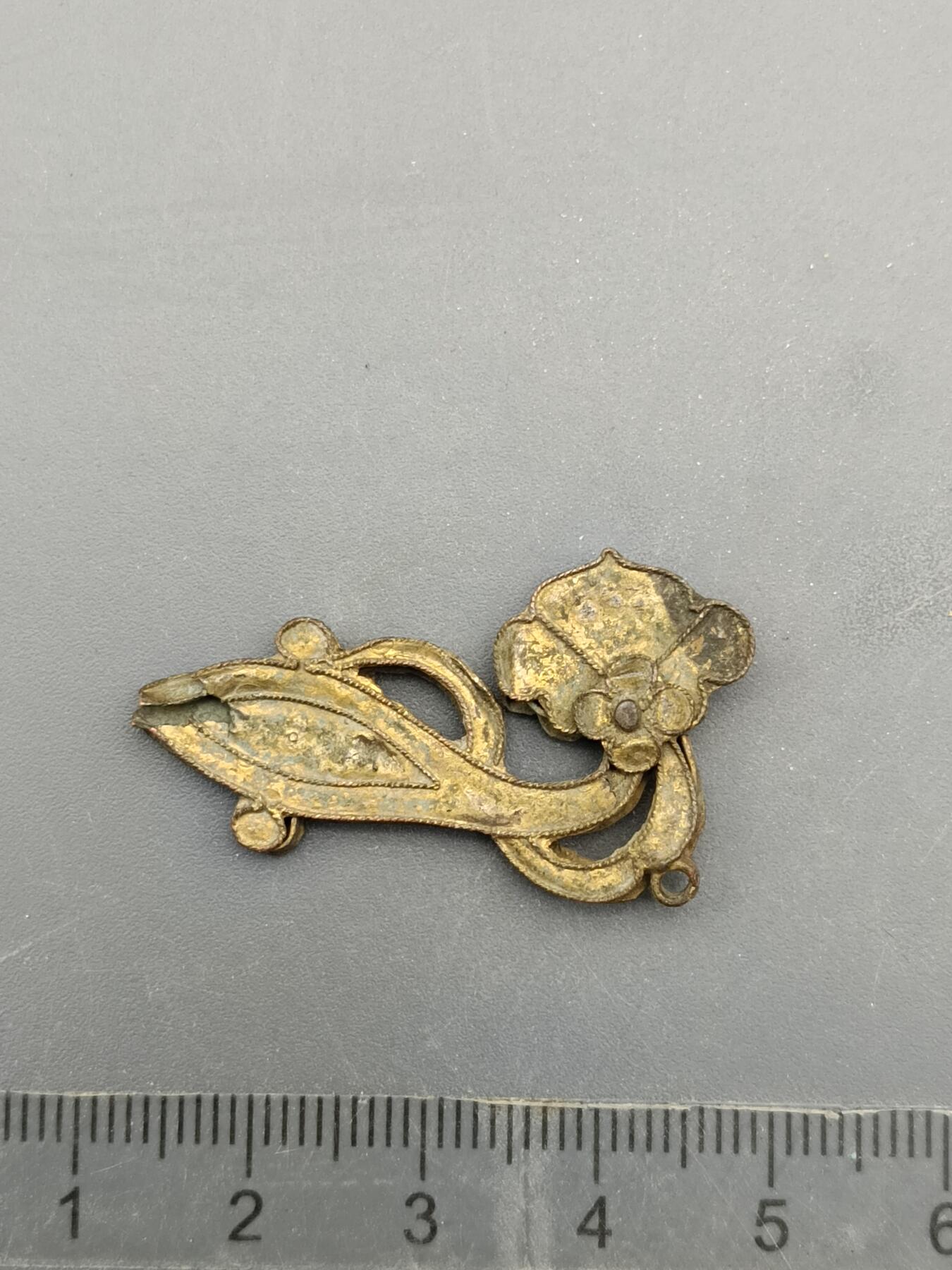 62期回流戒指饰品杂件纪念章丝路钱币专场 铜器杂件