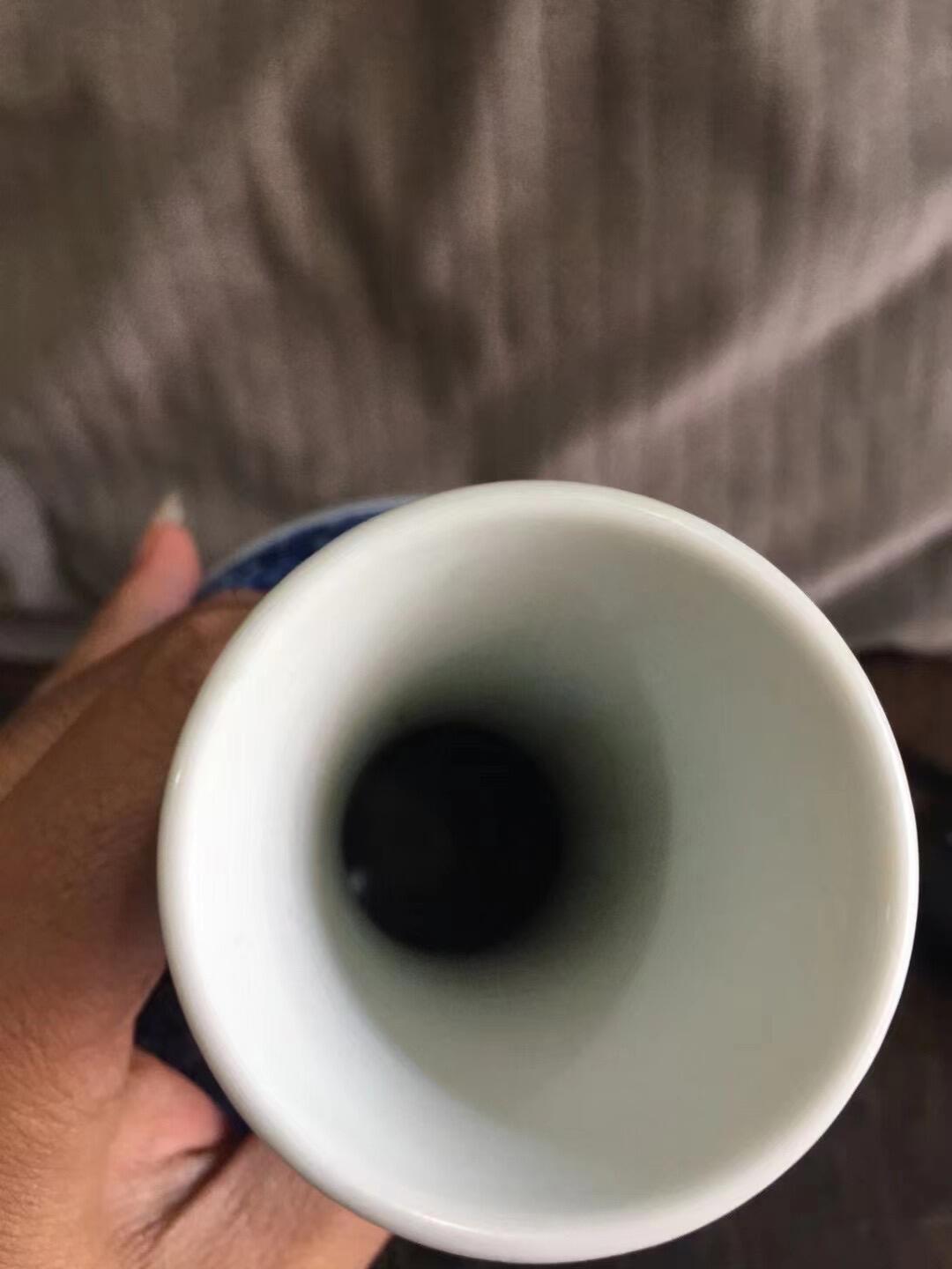 青花赏瓶，器型漂亮，画工好，发色正，见图示