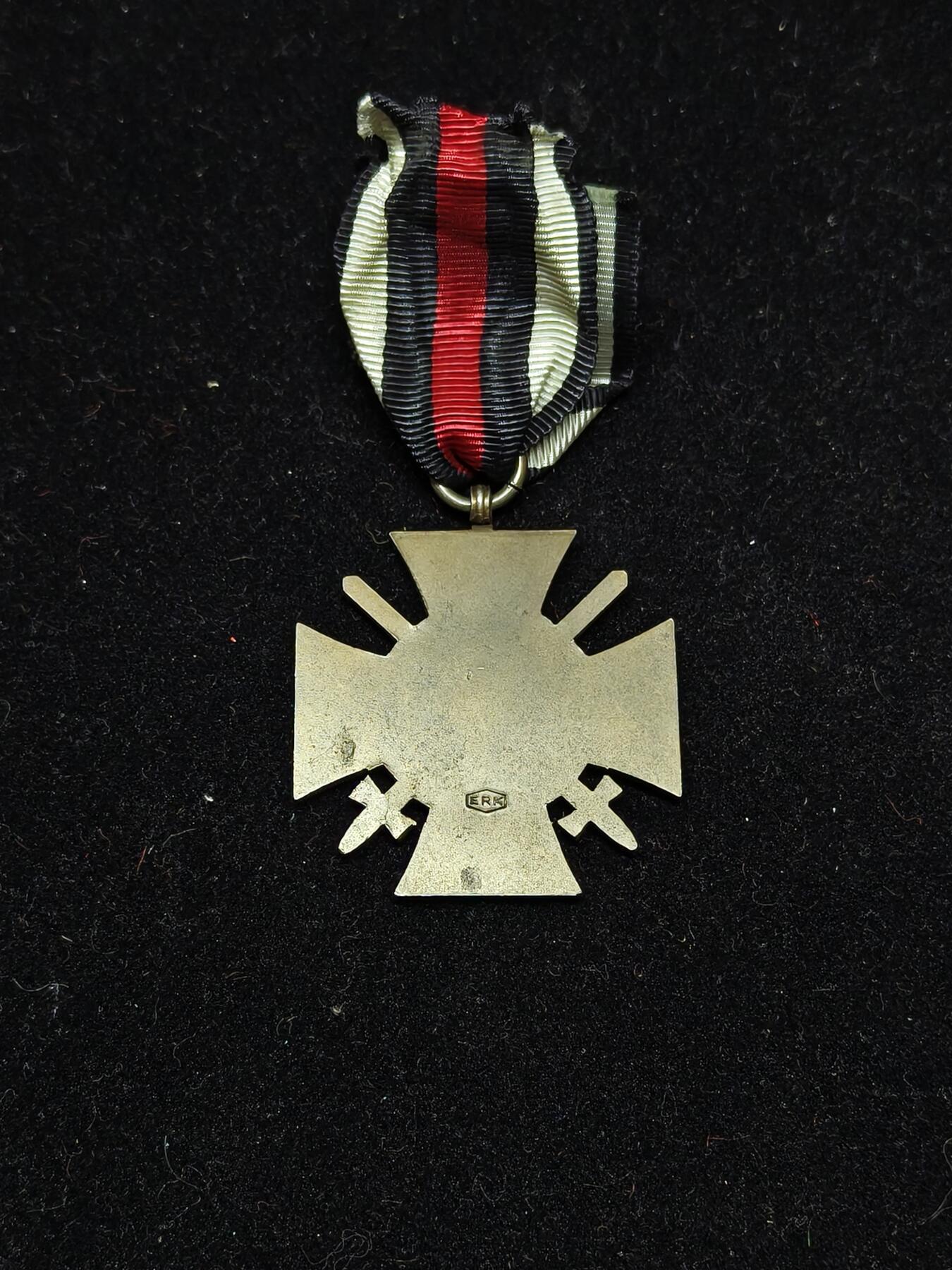 蜀地medal第10场精品专场拍卖 1914年-1918年兴登堡带剑十字荣誉奖章 少见厂
