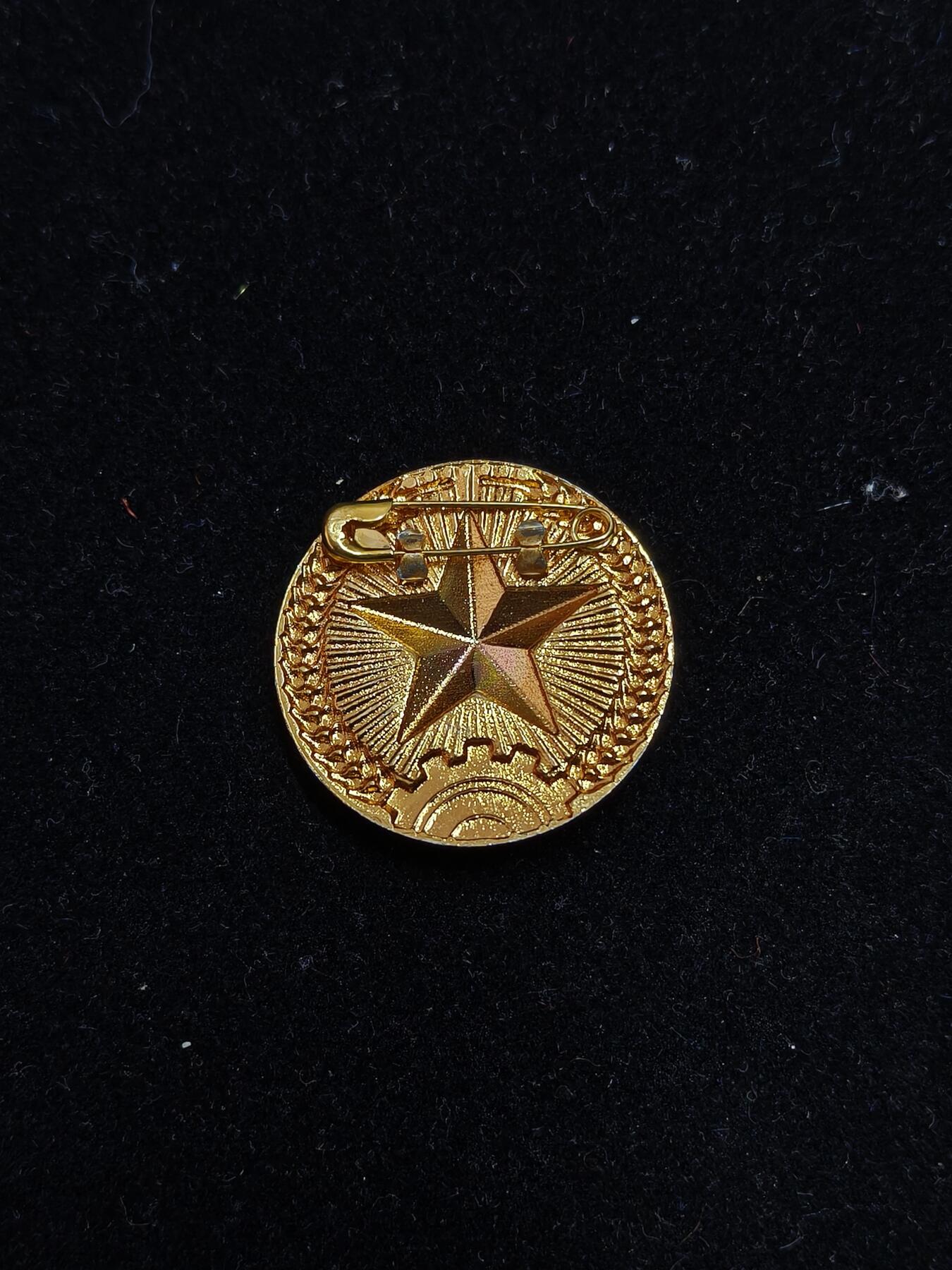 蜀地medal第10场精品专场拍卖 早期南方民族解放阵线帽徽