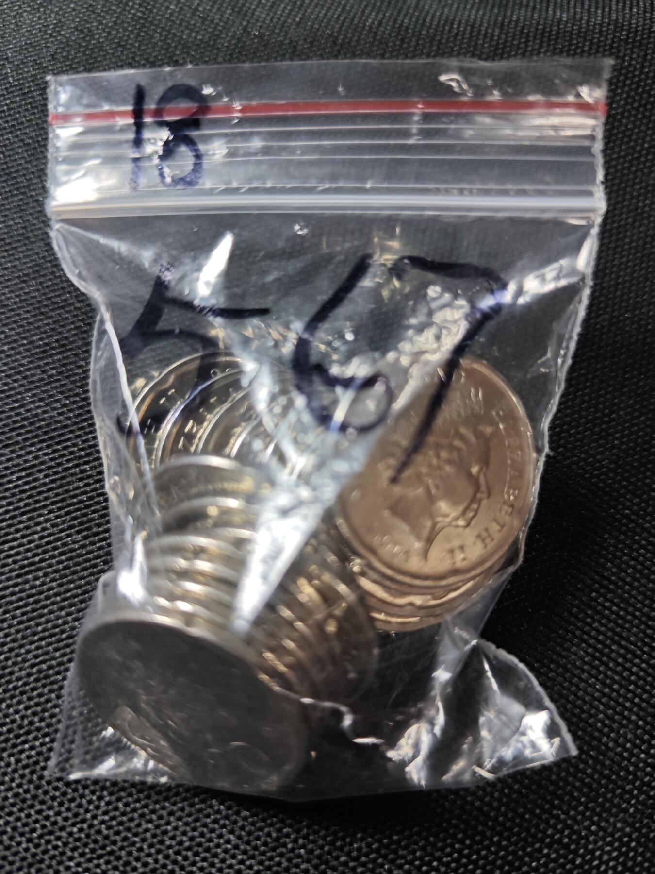 KK钱币收藏小铺 《批量/好品散币 套币 银币》专场 2月预留时间 周末发货  新西兰20分18枚一组