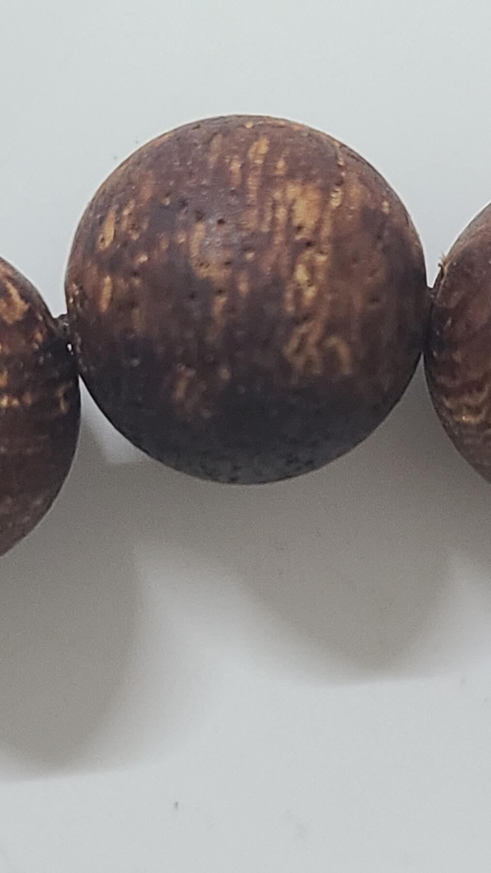 越南芽庄瘤疤红棋楠手串