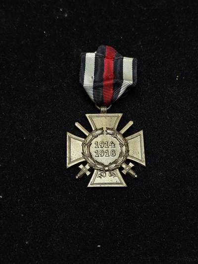 蜀地medal第10场精品专场拍卖 - 1914年-1918年兴登堡带剑十字荣誉奖章