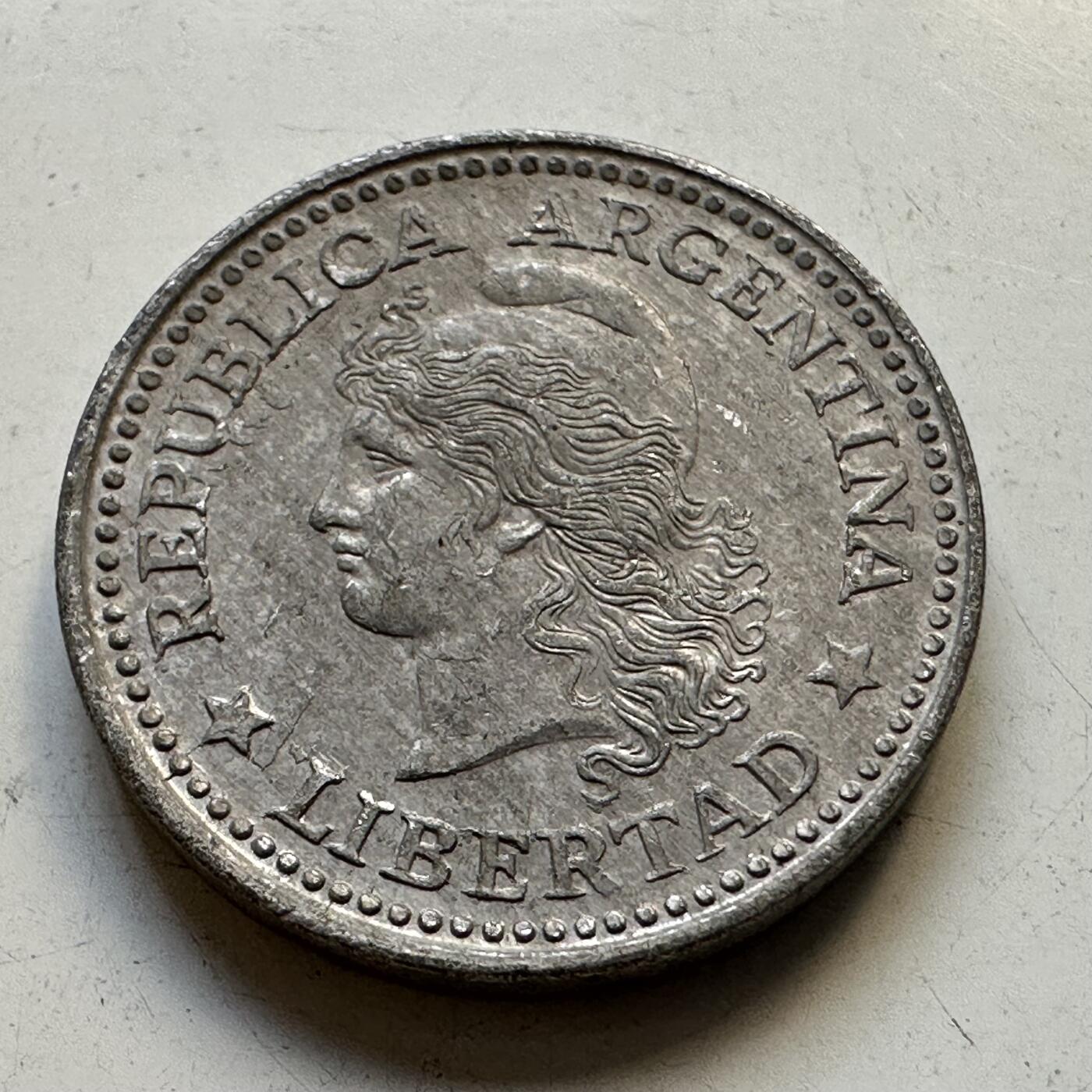 🌹外币初藏🌹🐯2025年第84场  周二无佣金特价场 阿根廷1973年五分