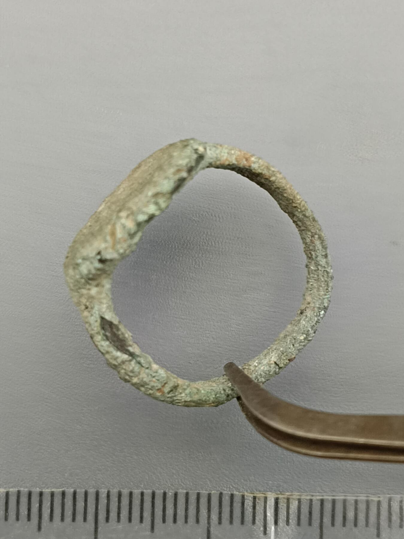 62期回流戒指饰品杂件纪念章丝路钱币专场 西域老铜戒指