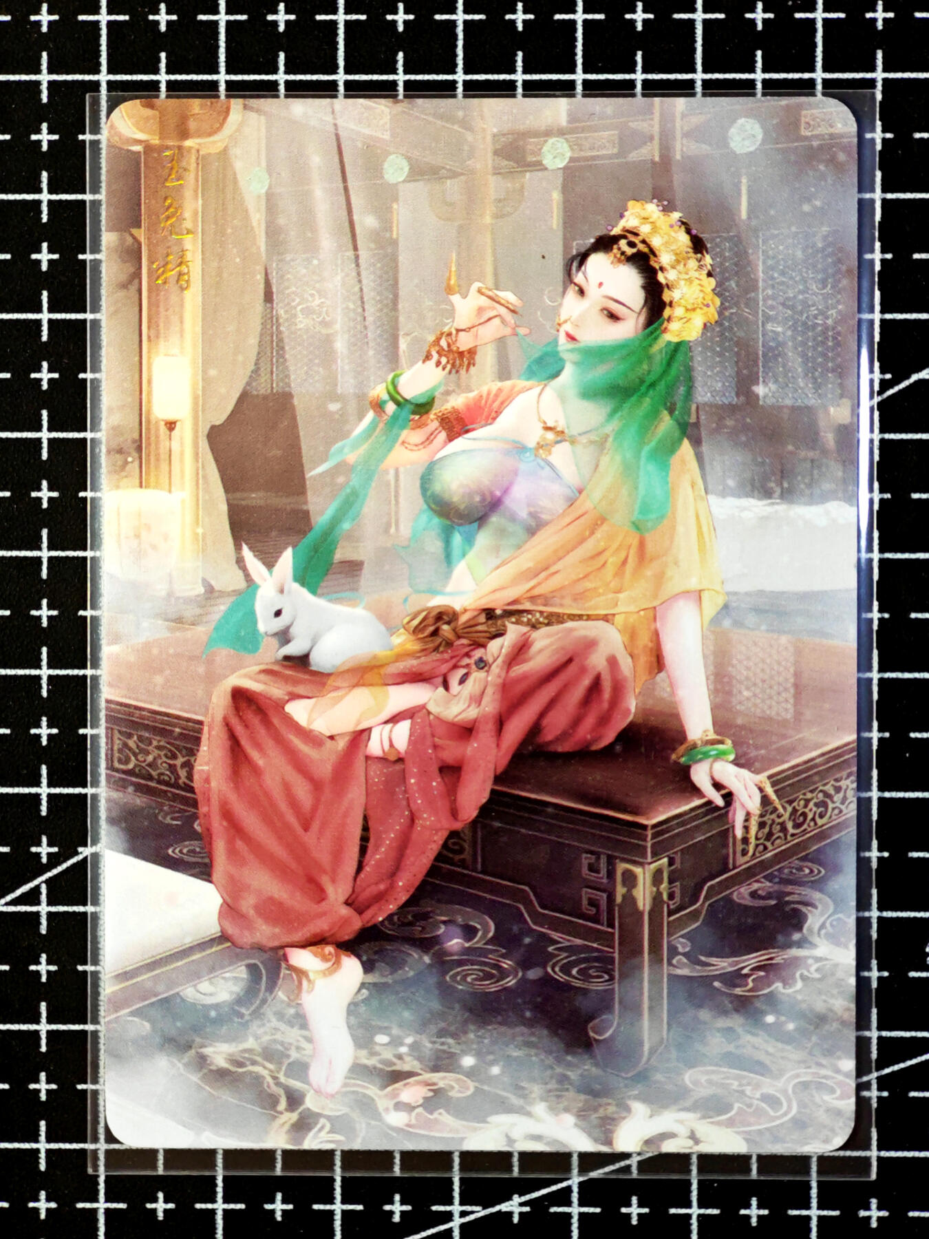 琦卡当当铺·扫码加群抽红包得〔包邮劵〕第08期 周二结束 ★★人少漏多结束早★★ (分享有奖)~持续收拍品中 燎原卡牌-燎原西游-玉兔精-普卡-1张