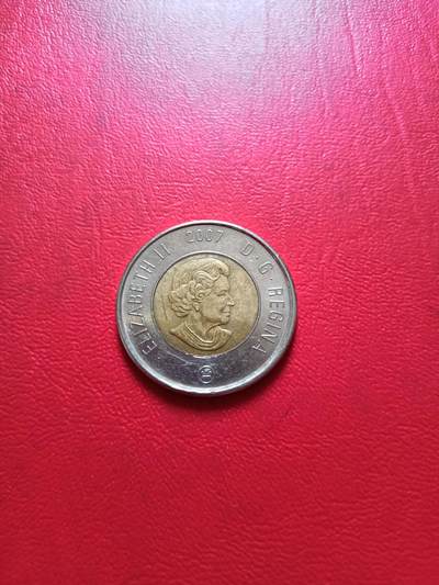 【云涧收藏】第五十一场 加拿大2007年2元