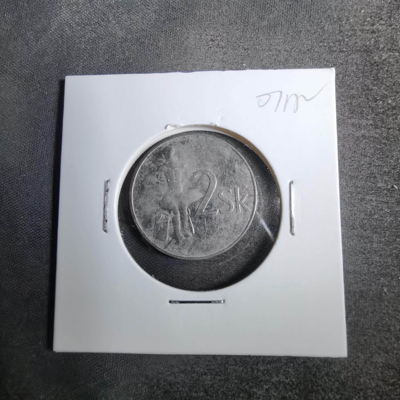 沼泽如烟--第807场 斯洛伐克1993年2克朗
