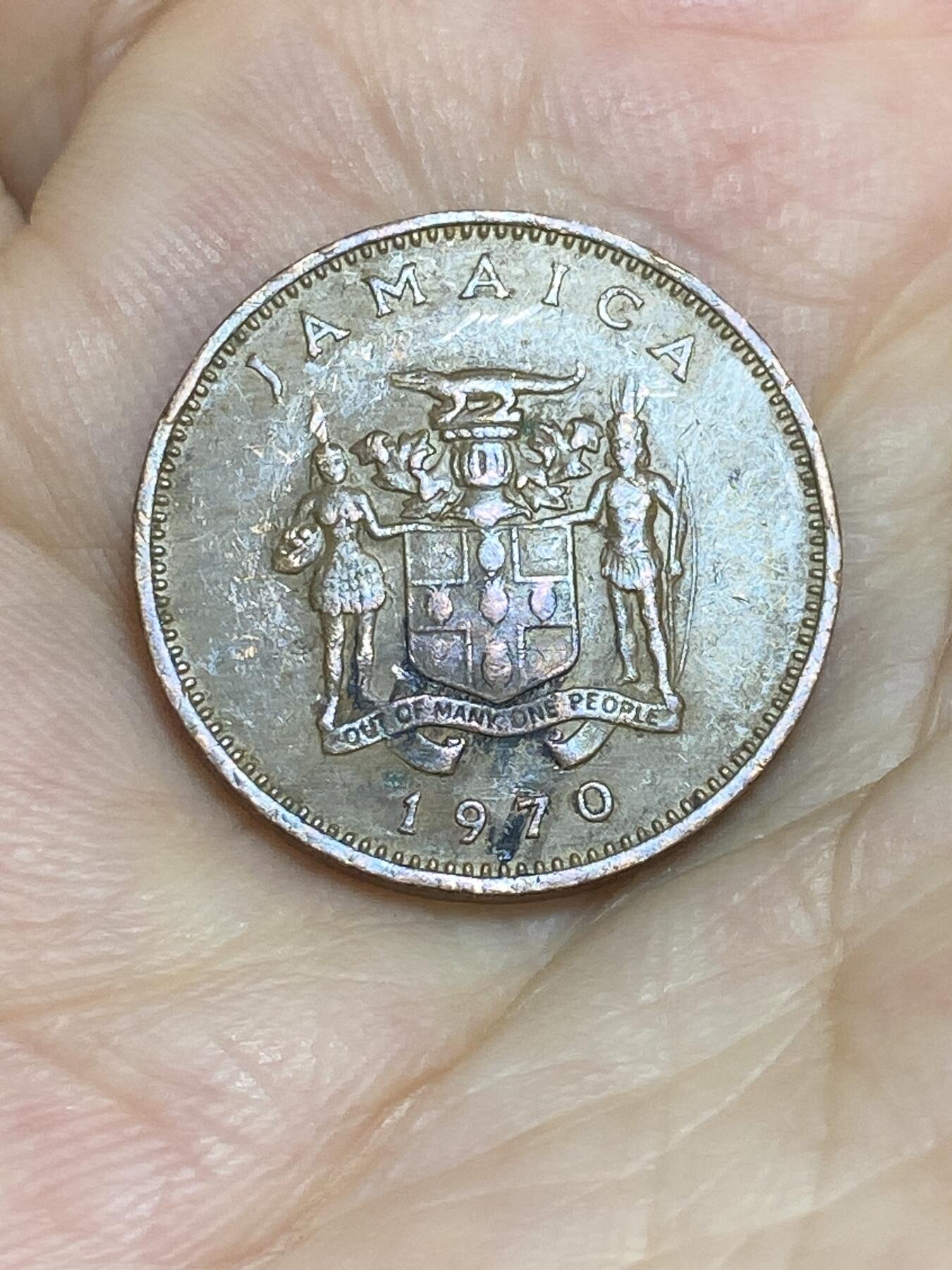 2025年第七十六场(总第一百零二场）外国好品散币(免佣金) 牙买加🇯🇲1970年1分