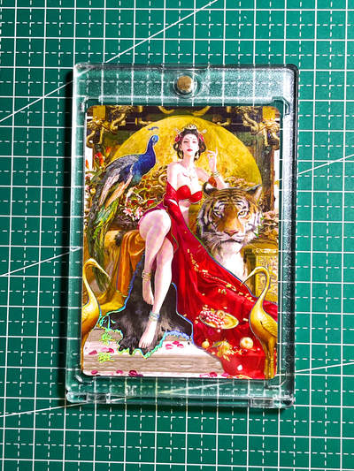 显眼宝26期 都有拍摄近景图可以细看 - 【带卡砖】燎原卡牌  刷子 特卡 孙鲁班 幻彩普卡一张  63* 88