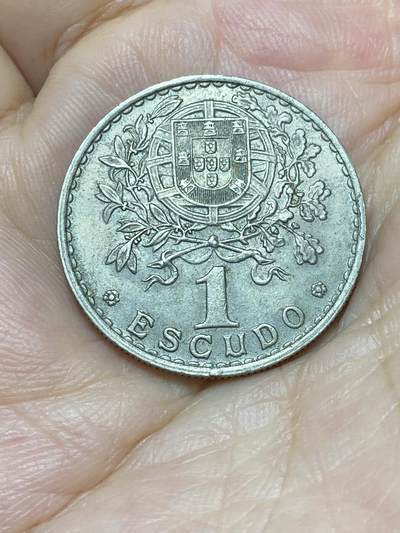 2025年第七十六场(总第一百零二场）外国好品散币(免佣金) - 葡萄牙🇵🇹1961年1埃斯库多(共和国时期第四套)