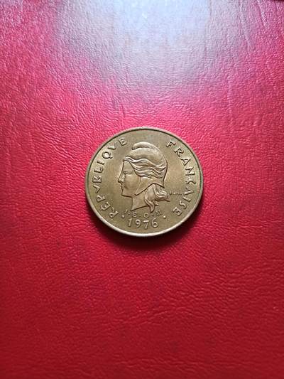 【云涧收藏】第五十一场 喀里多尼亚1976年100法朗