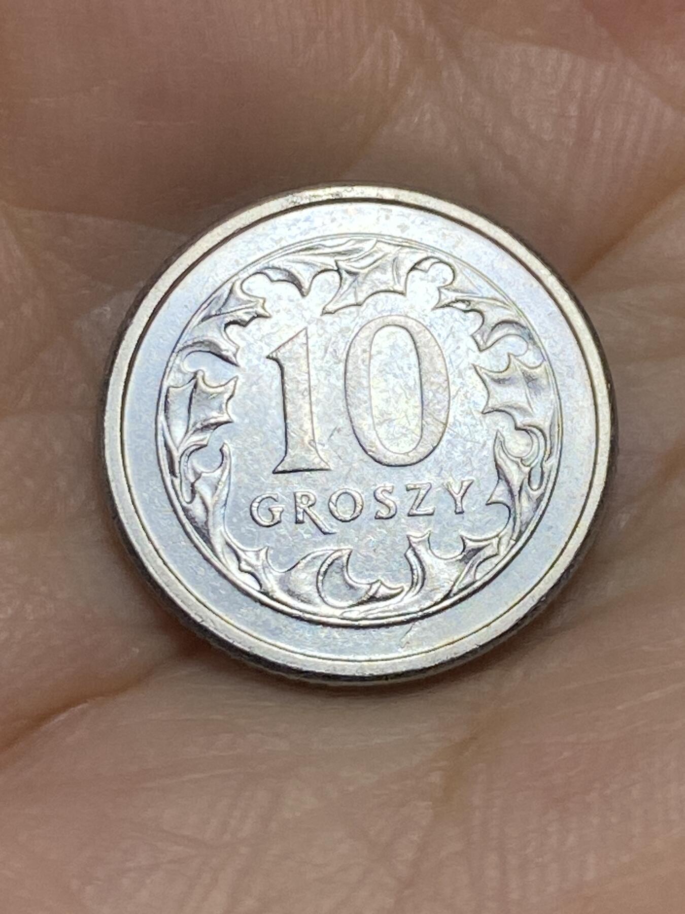 2025年第七十六场(总第一百零二场）外国好品散币(免佣金) 波兰🇵🇱2008年10格罗希(第一版铜镍材质)