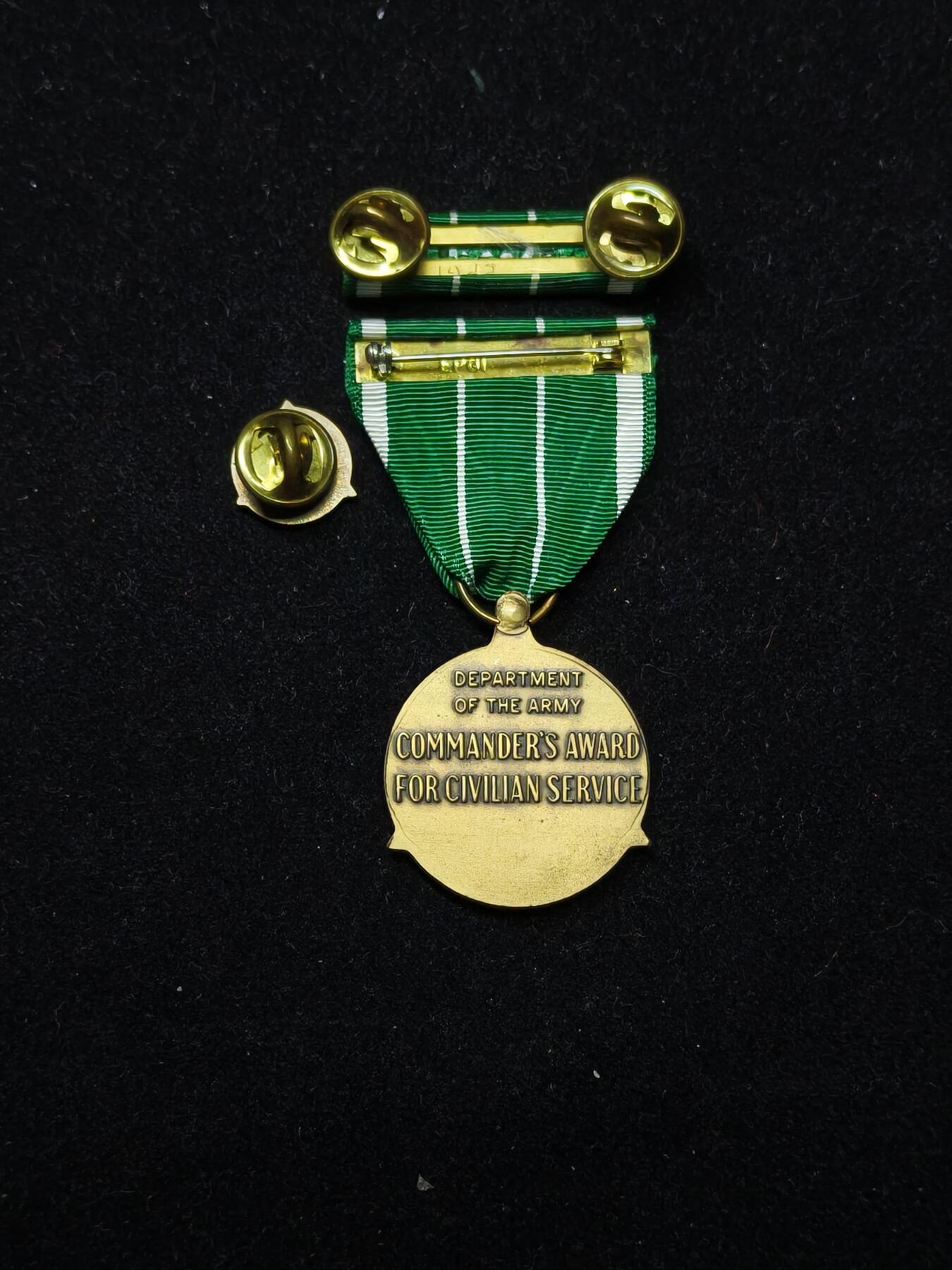 蜀地medal第10场精品专场拍卖 罕见 美国军队指挥官公民服务奖章