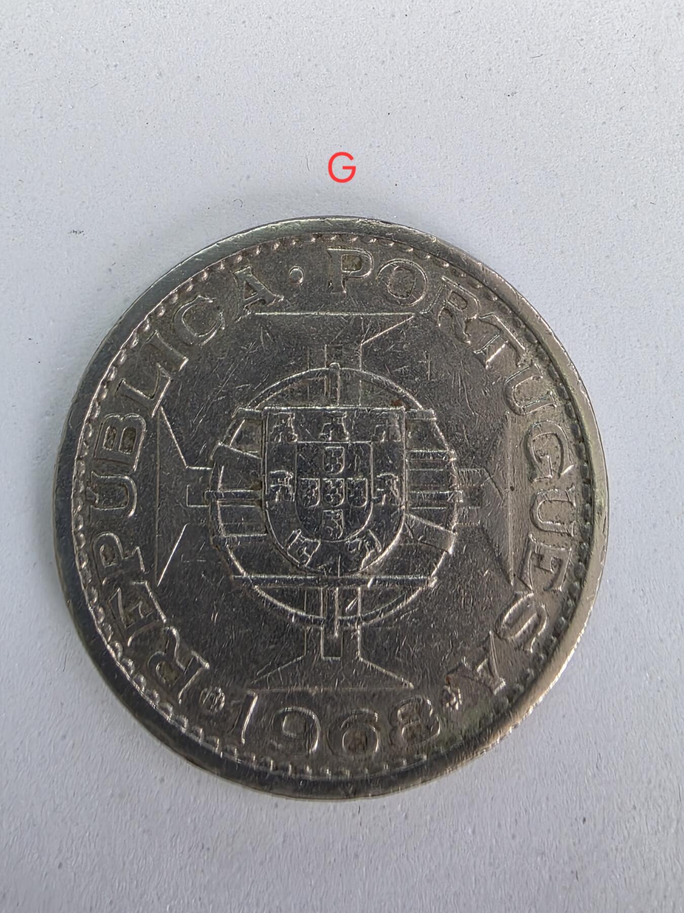 No. G: 1968 年葡属澳门一元, 共 1 個, 1975 年葡属澳门一元, 共 2個, 歡迎單獨購買