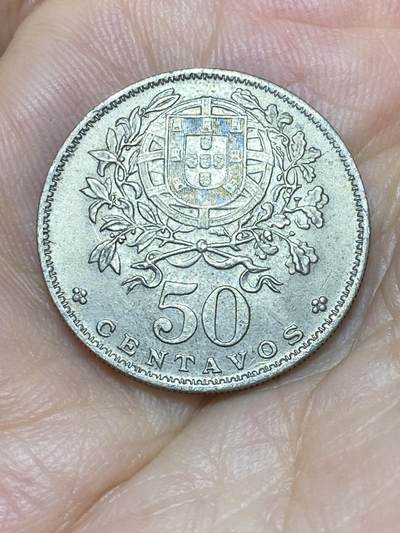 2025年第七十六场(总第一百零二场）外国好品散币(免佣金) - 葡萄牙🇵🇹1962年50分(共和国时期第四套)