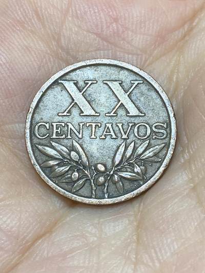 2025年第七十六场(总第一百零二场）外国好品散币(免佣金) - 葡萄牙🇵🇹1961年20分(共和国时期第四套)