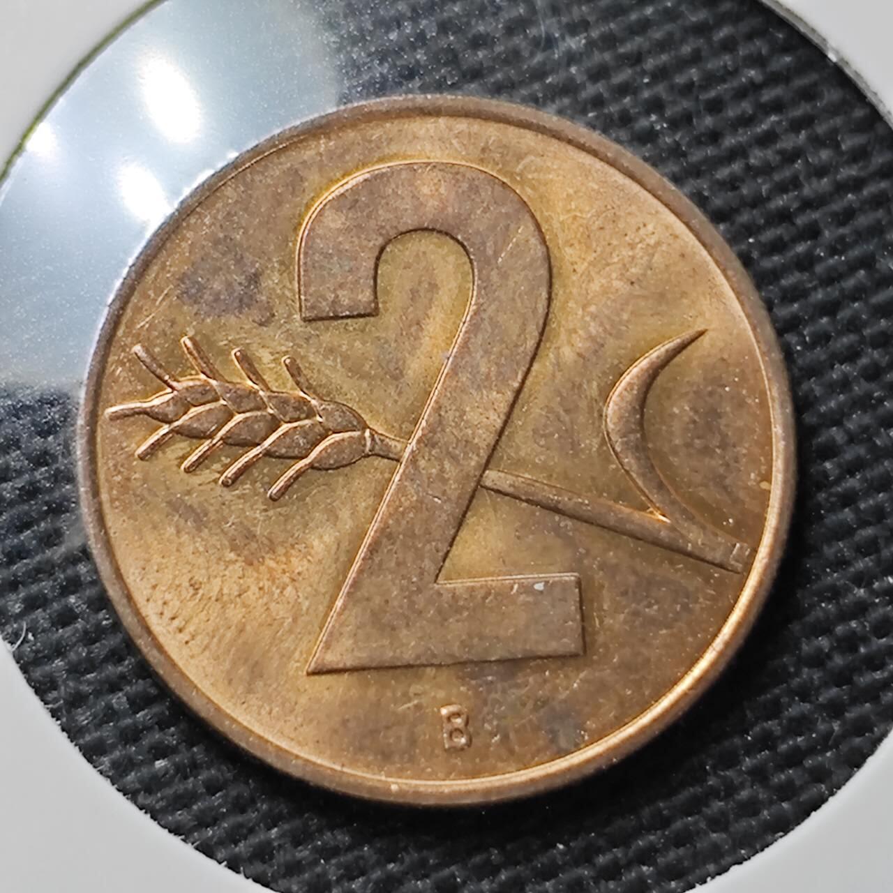KK钱币收藏小铺 第316期 2月预留时间 周末发货 1968瑞士2分 