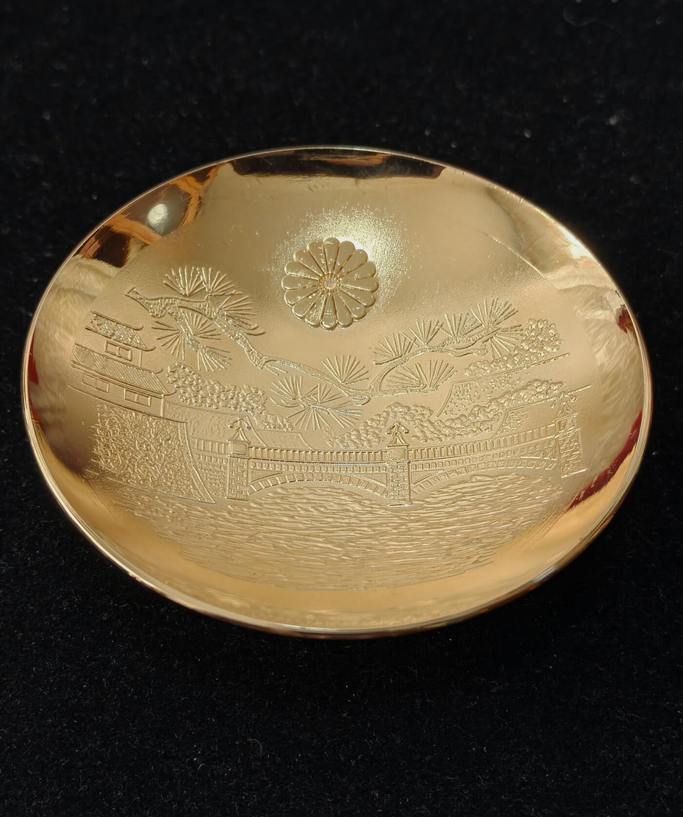 蜀地medal第10场精品专场拍卖 皇室镀24k金盃
