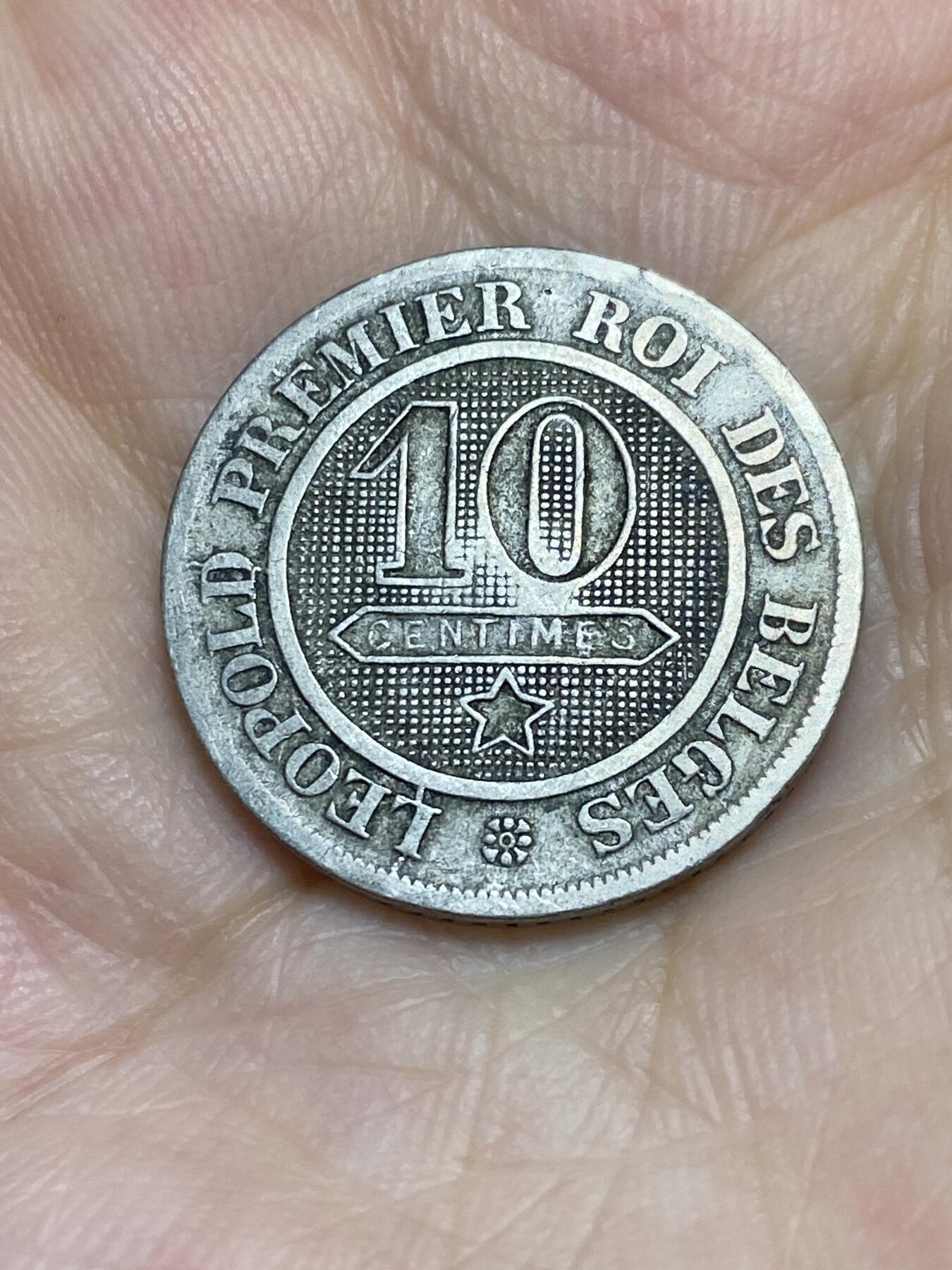 2025年第七十六场(总第一百零二场）外国好品散币(免佣金) 少见–比利时🇧🇪1862年10分(利奥波德一世时期)