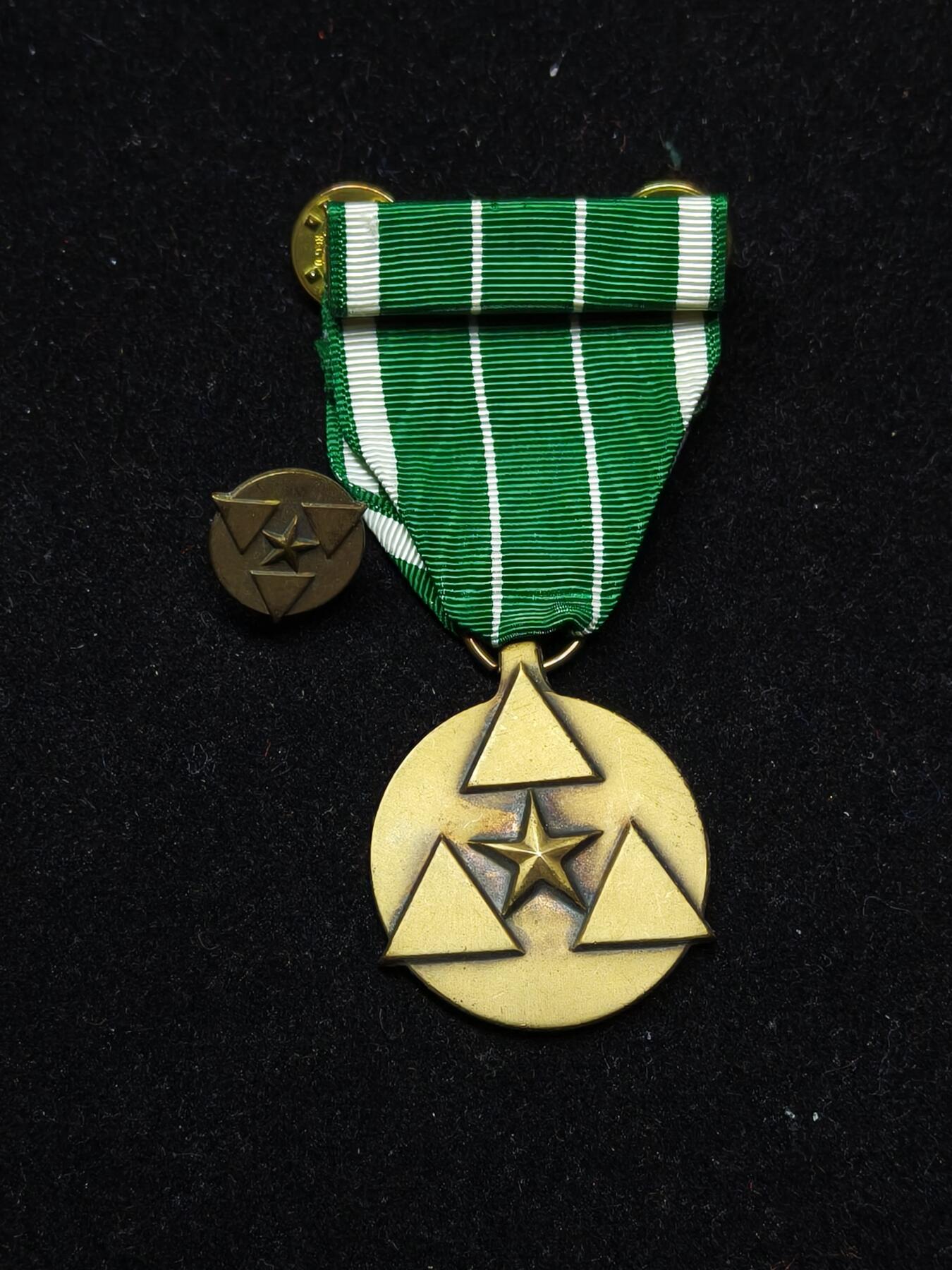 蜀地medal第10场精品专场拍卖 罕见 美国军队指挥官公民服务奖章