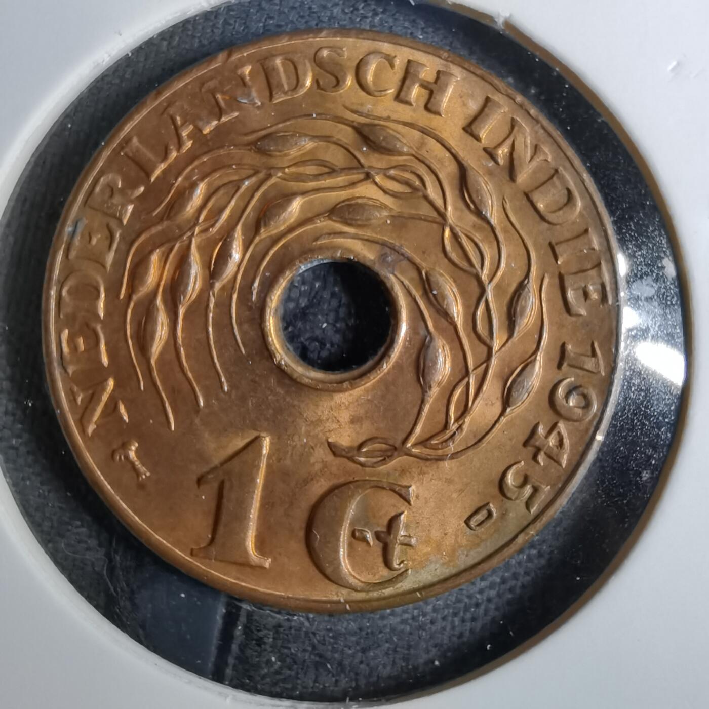 沼泽如烟--第807场 荷属东印度1945年一分