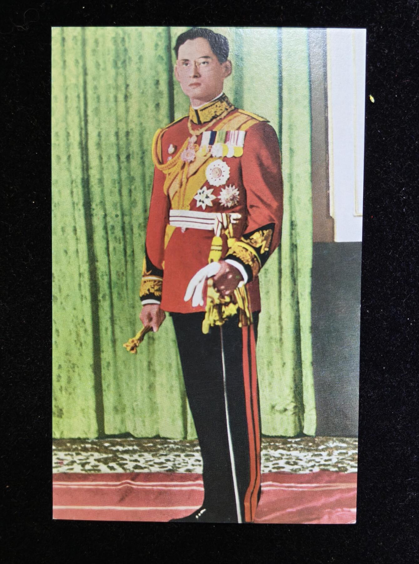 蜀地medal第10场精品专场拍卖 泰国王室印刷 拉玛九世国王明信片
