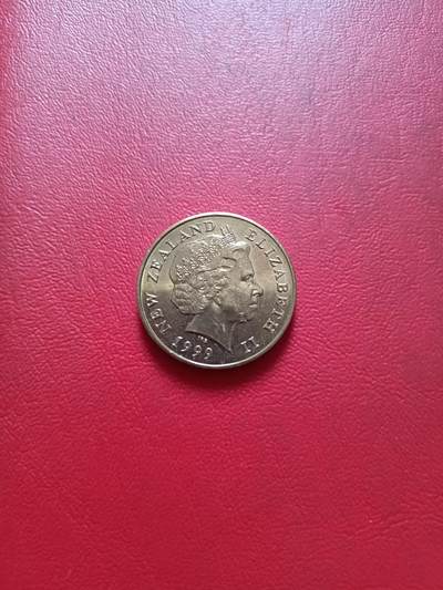 【云涧收藏】第五十一场 新西兰1999年2元，BU