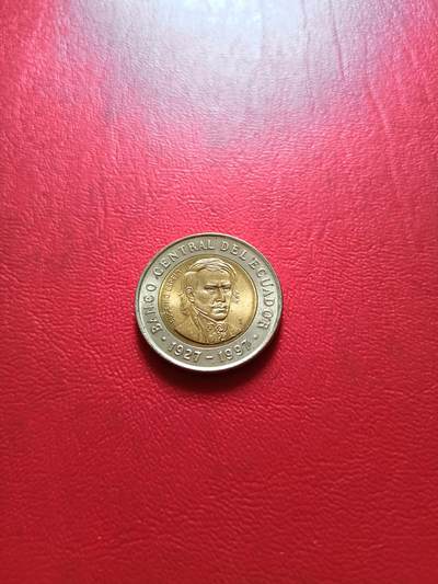 【云涧收藏】第五十一场 厄瓜多尔1997年1000苏克雷，UNC