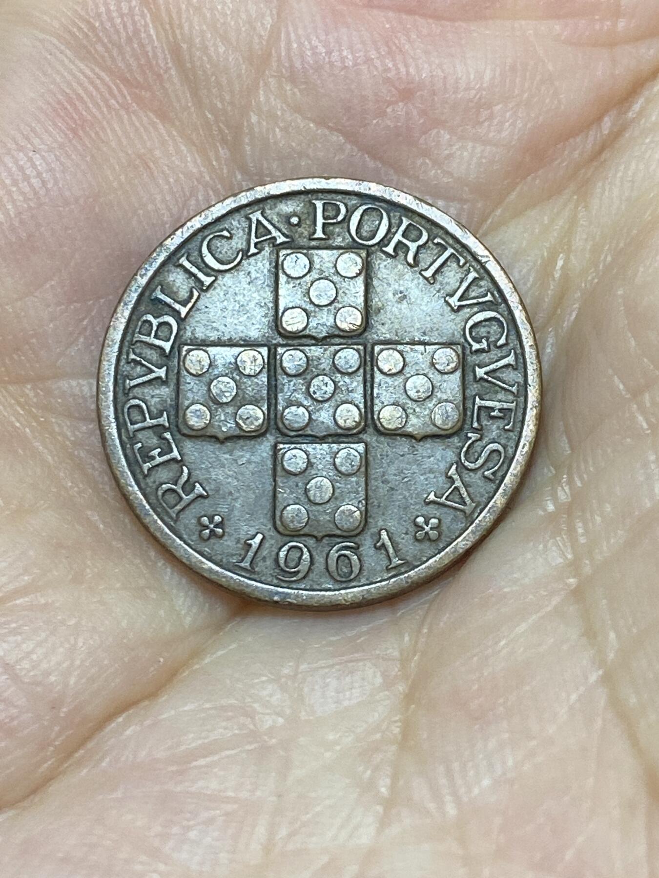 2025年第七十六场(总第一百零二场）外国好品散币(免佣金) 葡萄牙🇵🇹1961年20分(共和国时期第四套)