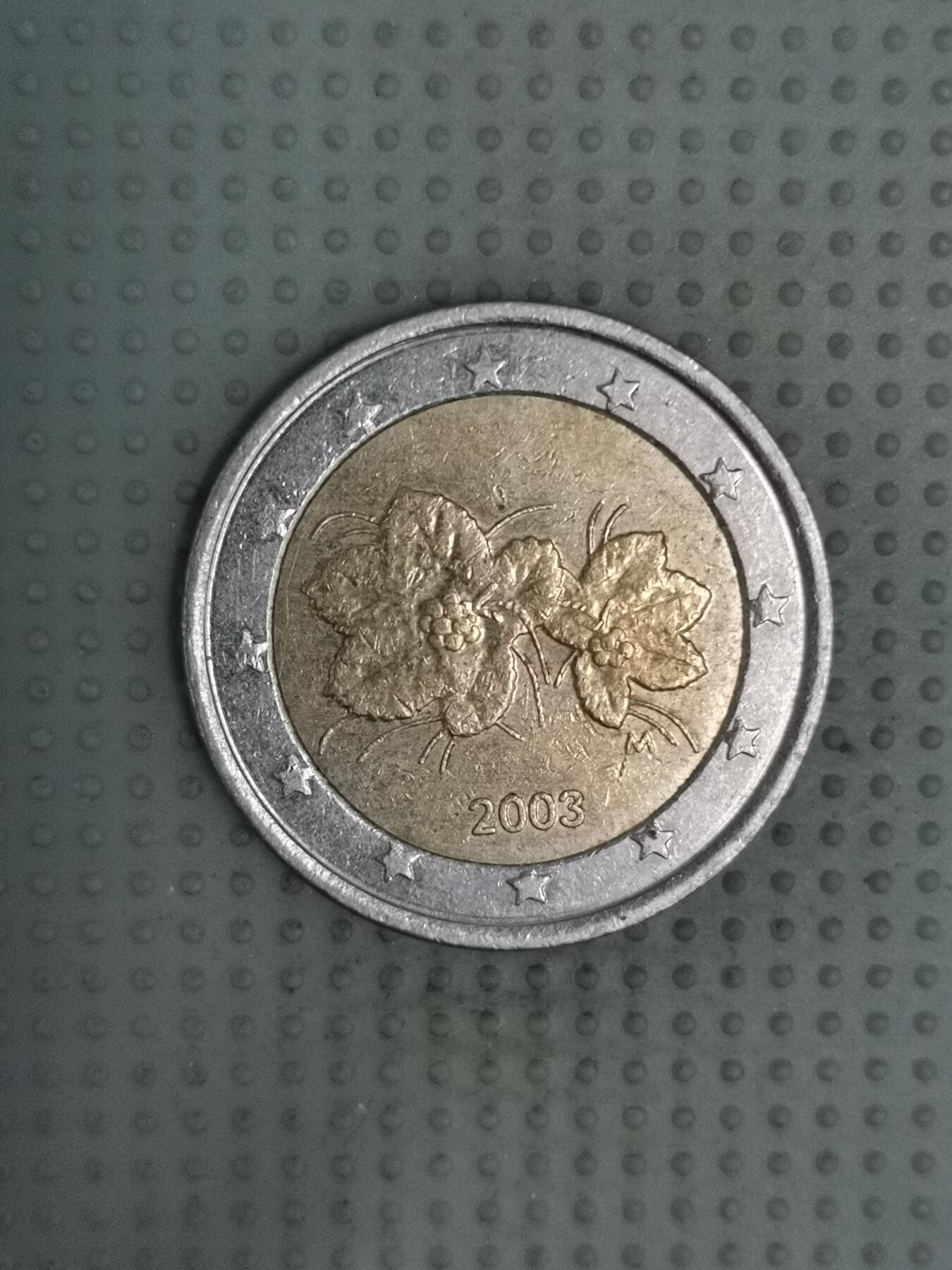 2025年第72场各国散币拍卖（总第72场） 芬兰2003年2欧元