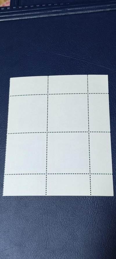 德国邮票专场，都是四方联 德国邮票四方联一张，1999年发行，德国书商协会颁发和平奖50周年。品相如图