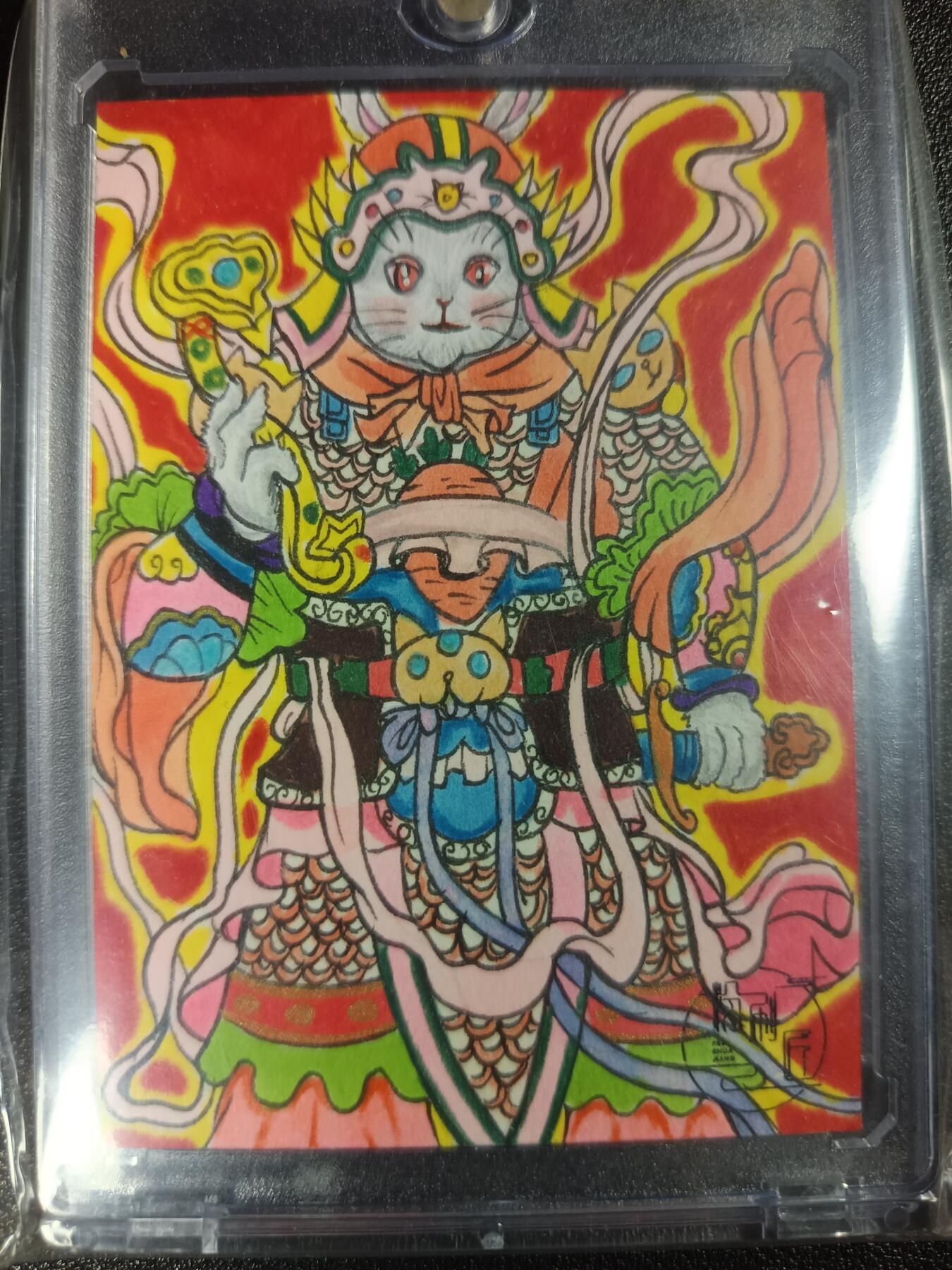天玑星卡拍第111期《8.7周四截拍》持续收拍收评中 满赠卡需备注 【手绘卡】粉刷匠工作室 卡背画师亲签
