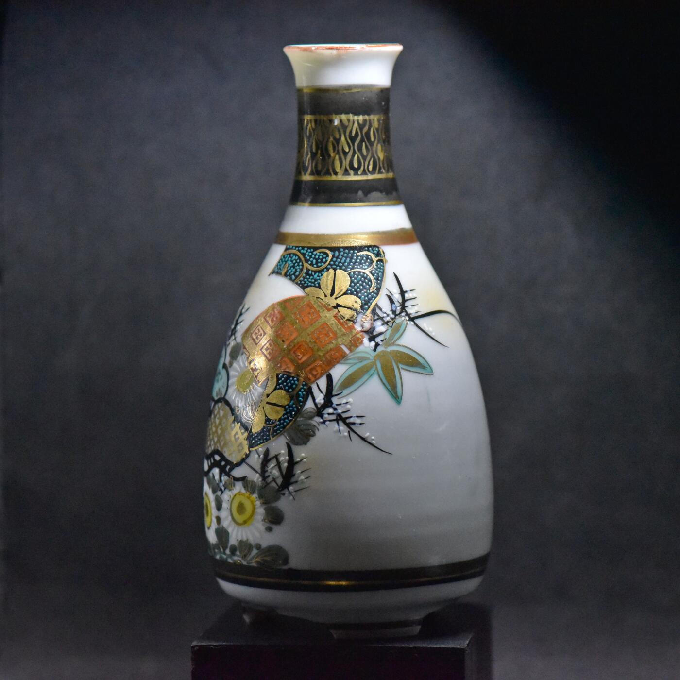 【良泉】第36期【直播场】8月21日晚19.30点开拍！173组，西方古代钱币、杂项专场 【日本】九谷，手绘点青粒，酒杯