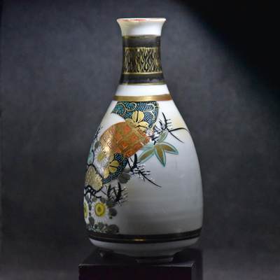 【良泉】第36期【直播场】8月21日晚19.30点开拍！173组，西方古代钱币、杂项专场 - 【日本】九谷，手绘点青粒，酒杯