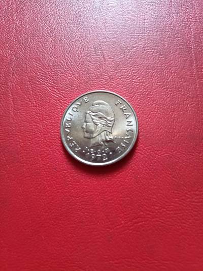 【云涧收藏】第五十一场 喀里多尼亚1972年10法朗，BU