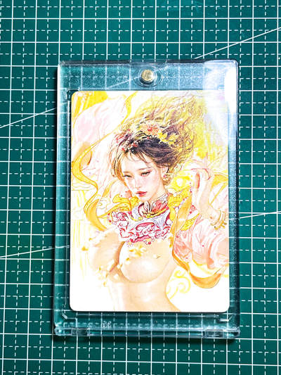 显眼宝26期 都有拍摄近景图可以细看 - 【带卡砖】燎原卡牌 焱卡文化  太虚幻境 颜值特写卡 sp001 警幻仙子 普卡 一张  63*88
