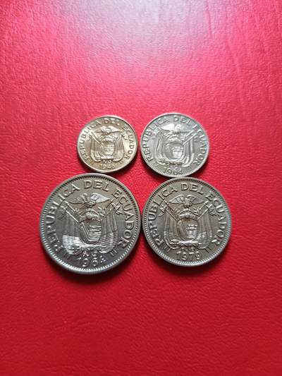 【云涧收藏】第五十一场 厄瓜多尔4枚