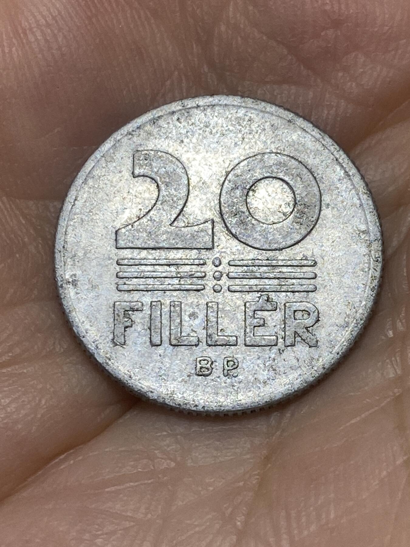 2025年第七十六场(总第一百零二场）外国好品散币(免佣金) 匈牙利🇭🇺1974年20菲勒(人民共和国时期第三版)