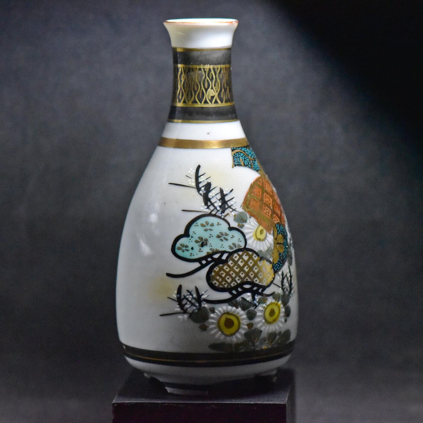 【良泉】第36期【直播场】8月21日晚19.30点开拍！173组，西方古代钱币、杂项专场 【日本】九谷，手绘点青粒，酒杯
