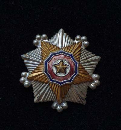 蜀地medal第10场精品专场拍卖 - 朝鲜二级国旗勋章