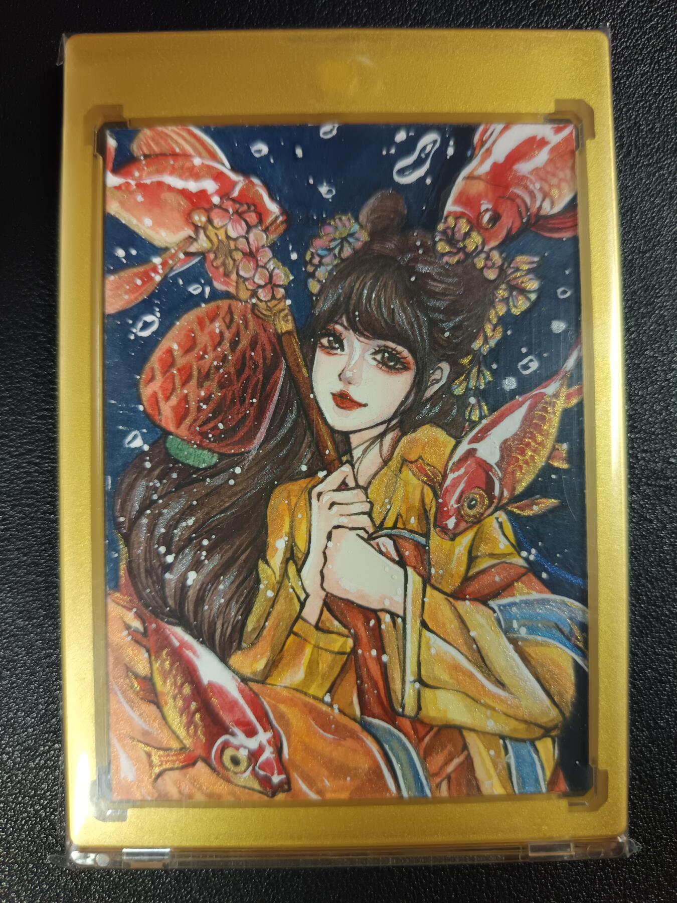 天玑星卡拍第111期《8.7周四截拍》持续收拍收评中 满赠卡需备注 【手绘卡】GOOD LUCK 卡背画师亲签