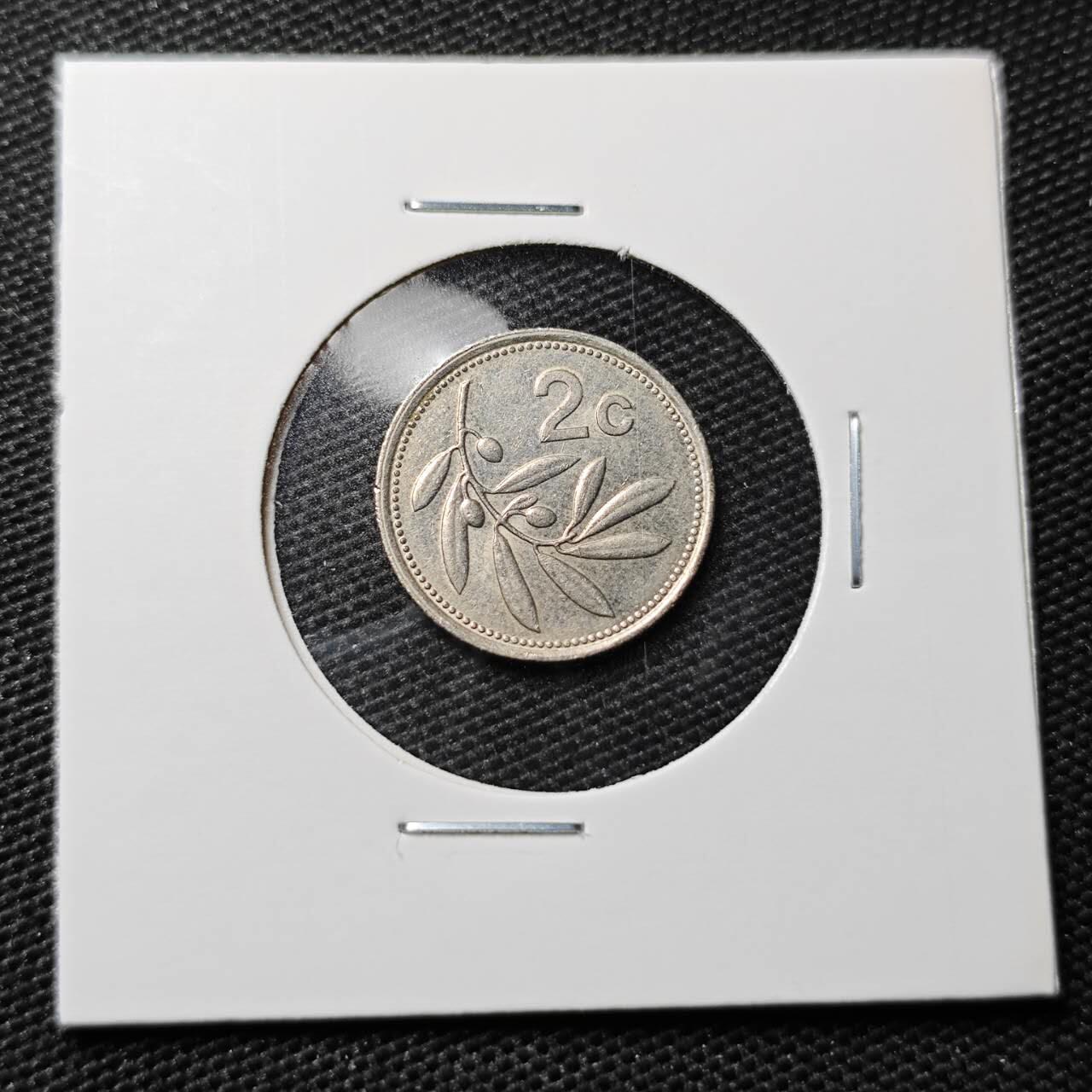 KK钱币收藏小铺 第316期 2月预留时间 周末发货  1991马耳他2分