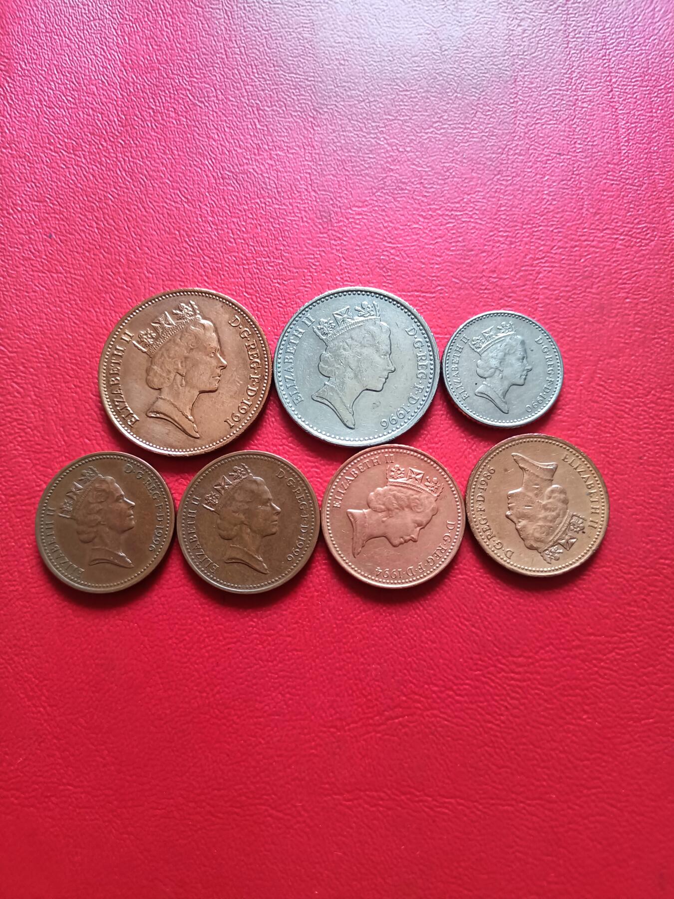 【云涧收藏】第五十一场 英国高冠女王7枚