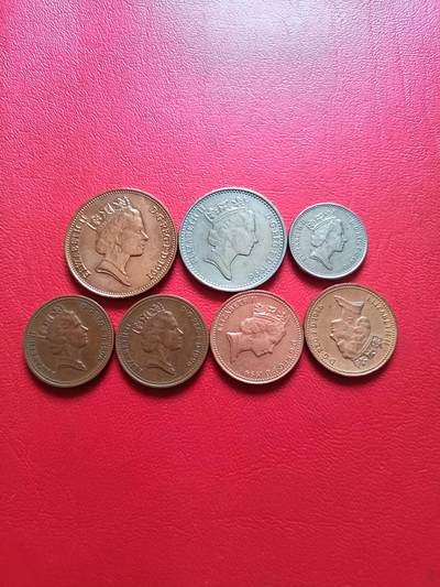 【云涧收藏】第五十一场 英国高冠女王7枚